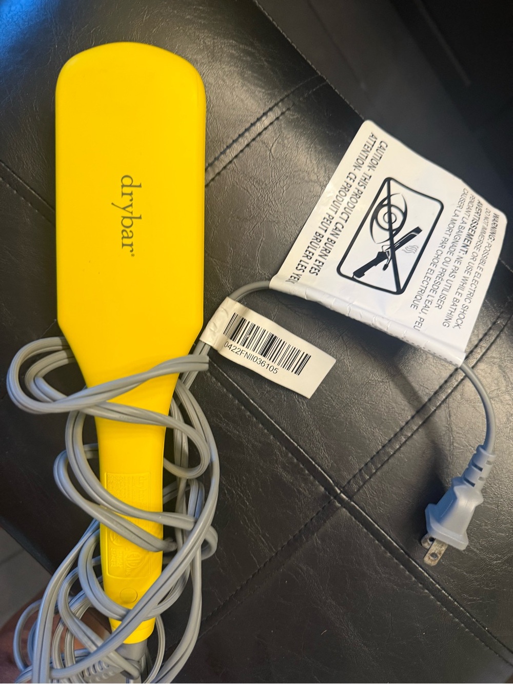Drybar Yellow Ceramic Electric Straightening Brush